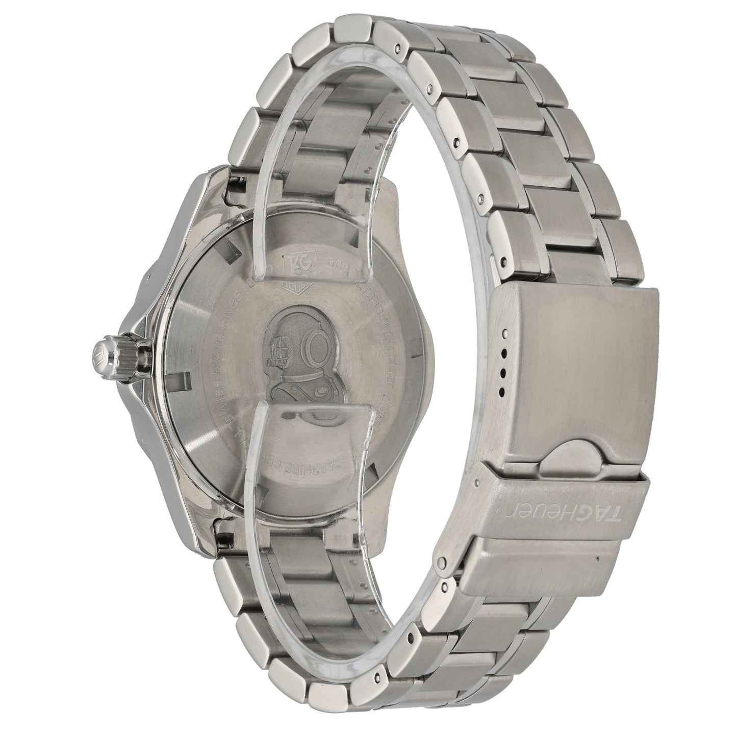 Tag Heuer Aquaracer WAF2111, white, stainless steel, Automatic 