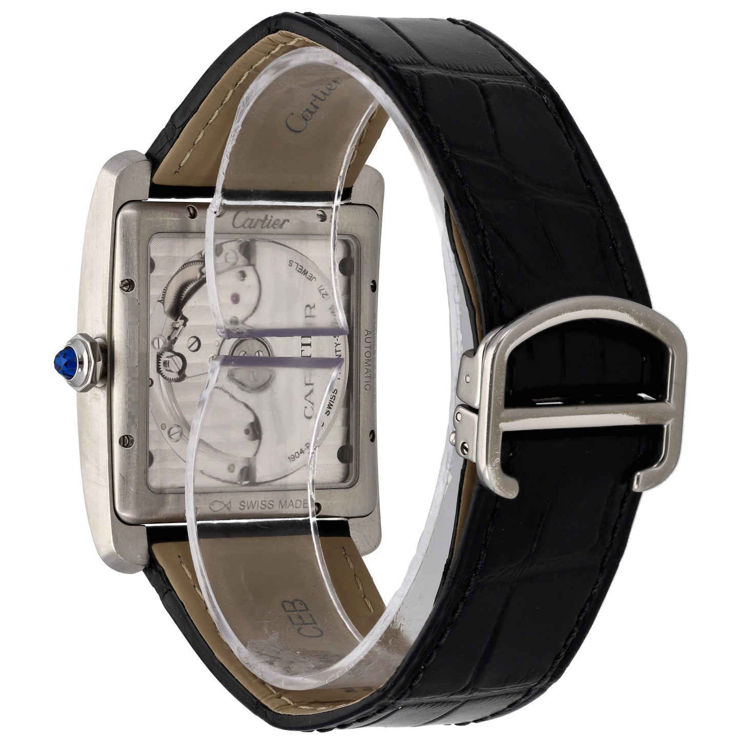 Cartier Tank 3589 33mm Stainless Steel Watch