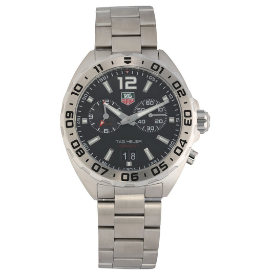 Tag Heuer Formula 1 WAZ111A 41mm Stainless Steel Watch