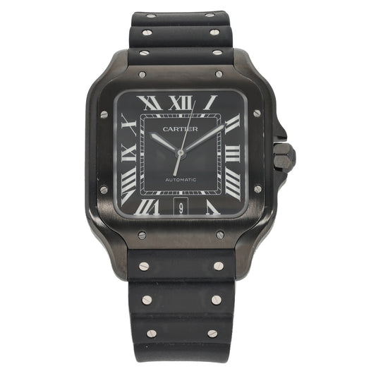 Cartier Santos De Cartier WSSA0039 40mm DLC Stainless Steel Watch