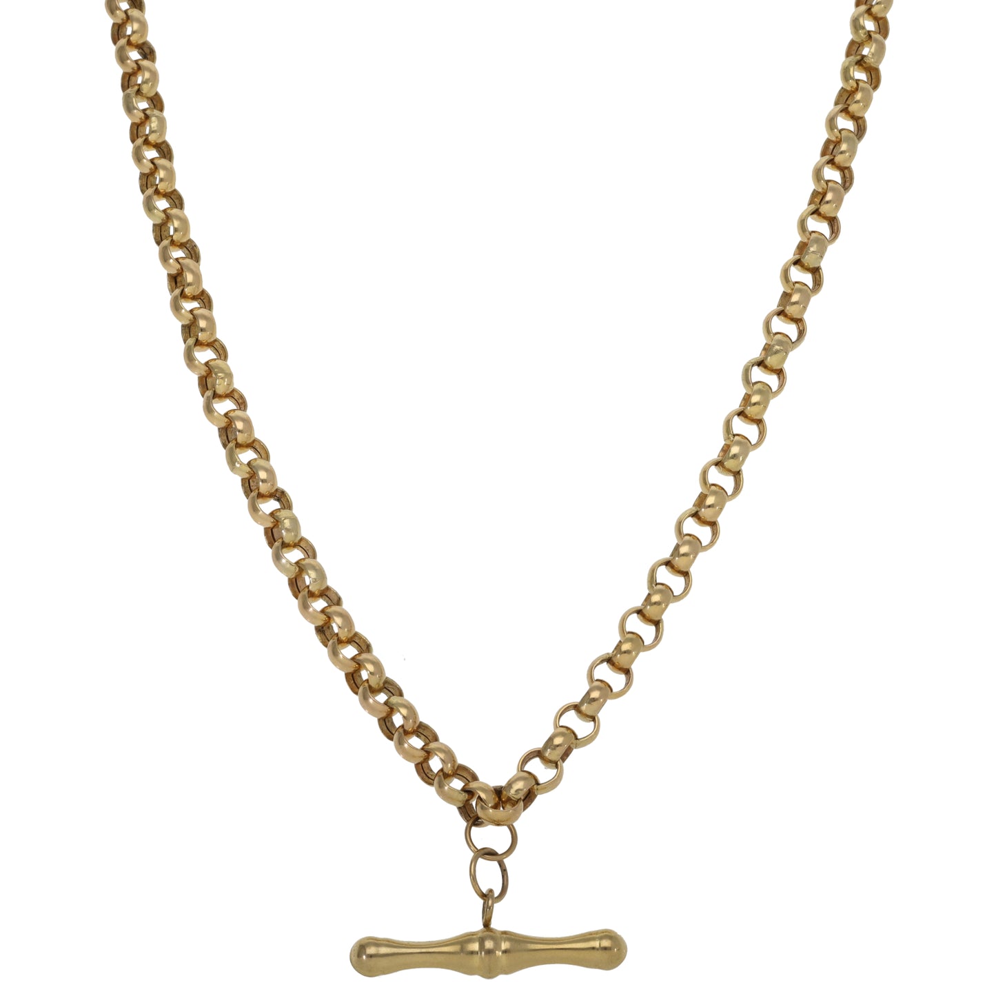 9ct Gold Belcher Chain 18"