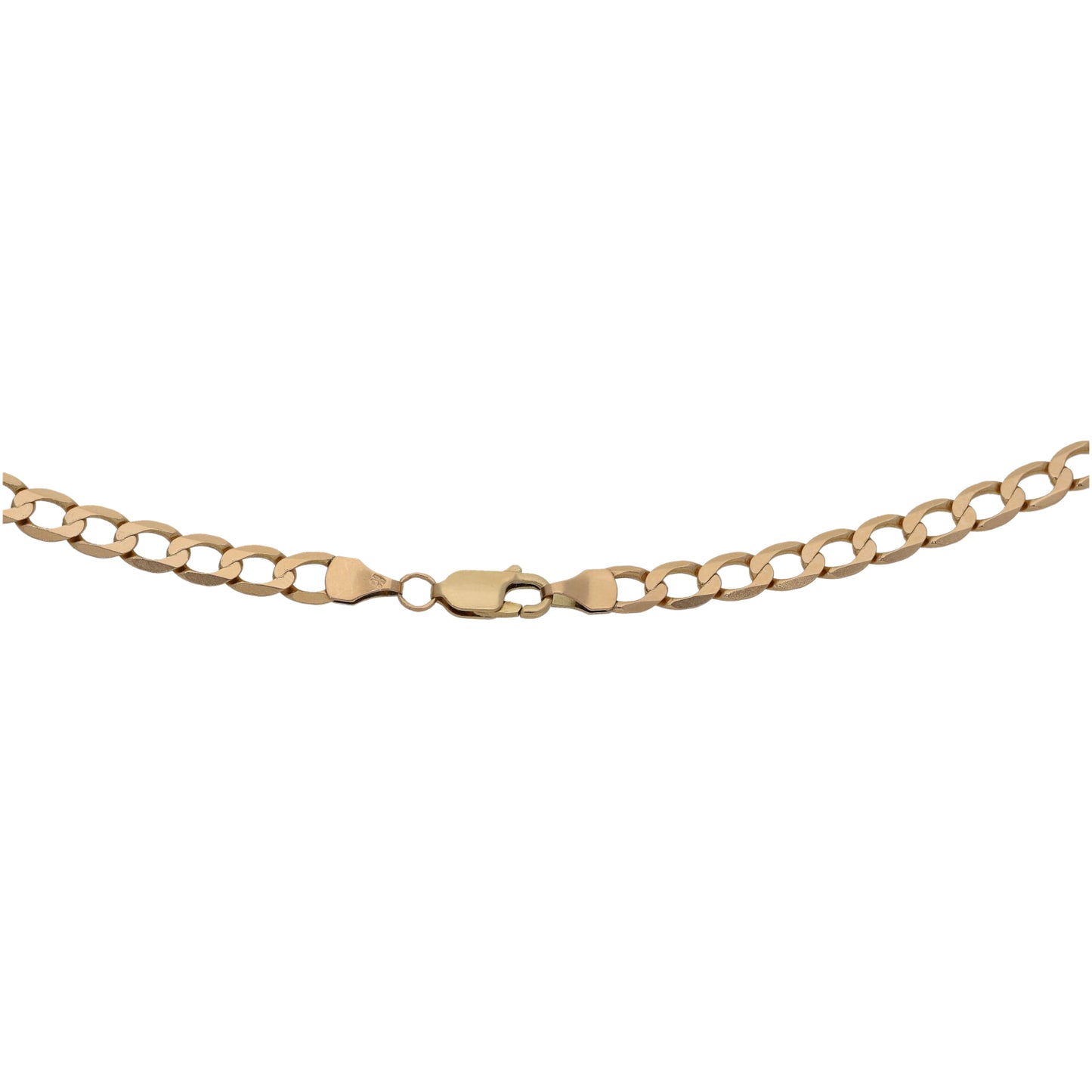 9ct Gold Curb Chain 20"