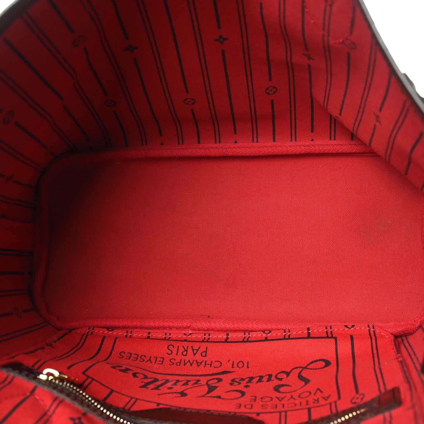 Louis Vuitton Neverfull PM Damier Ebene Coated Canvas Bag - Brown