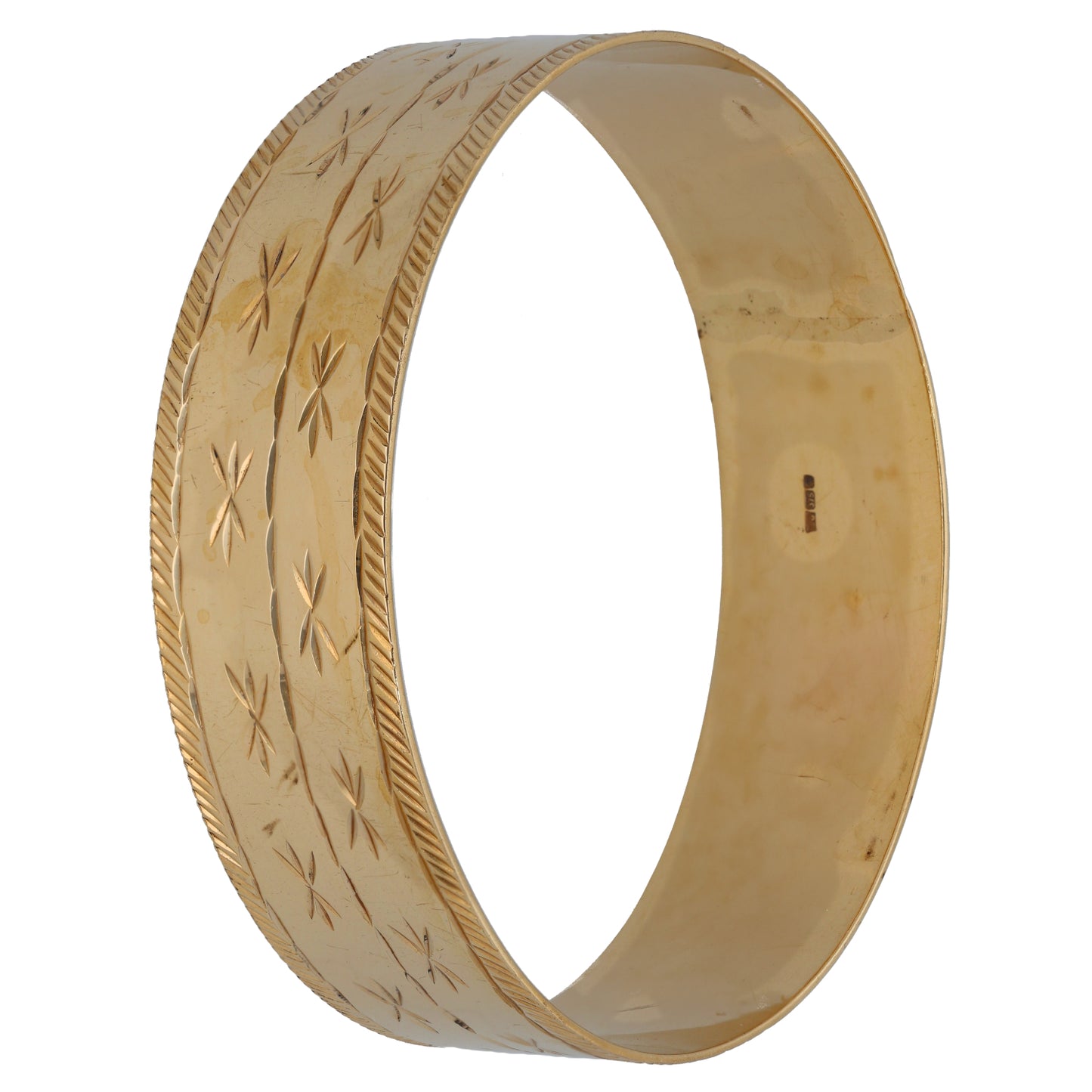 9ct Bicolour Gold Set of Bangles
