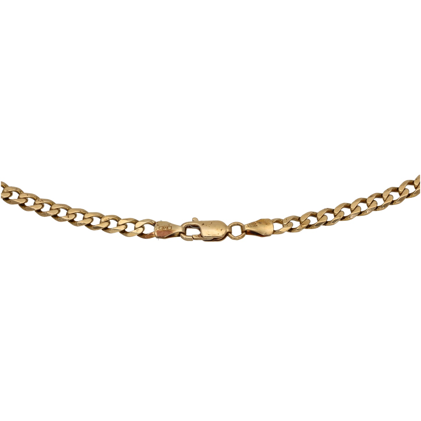 9ct Gold Curb Chain 20"