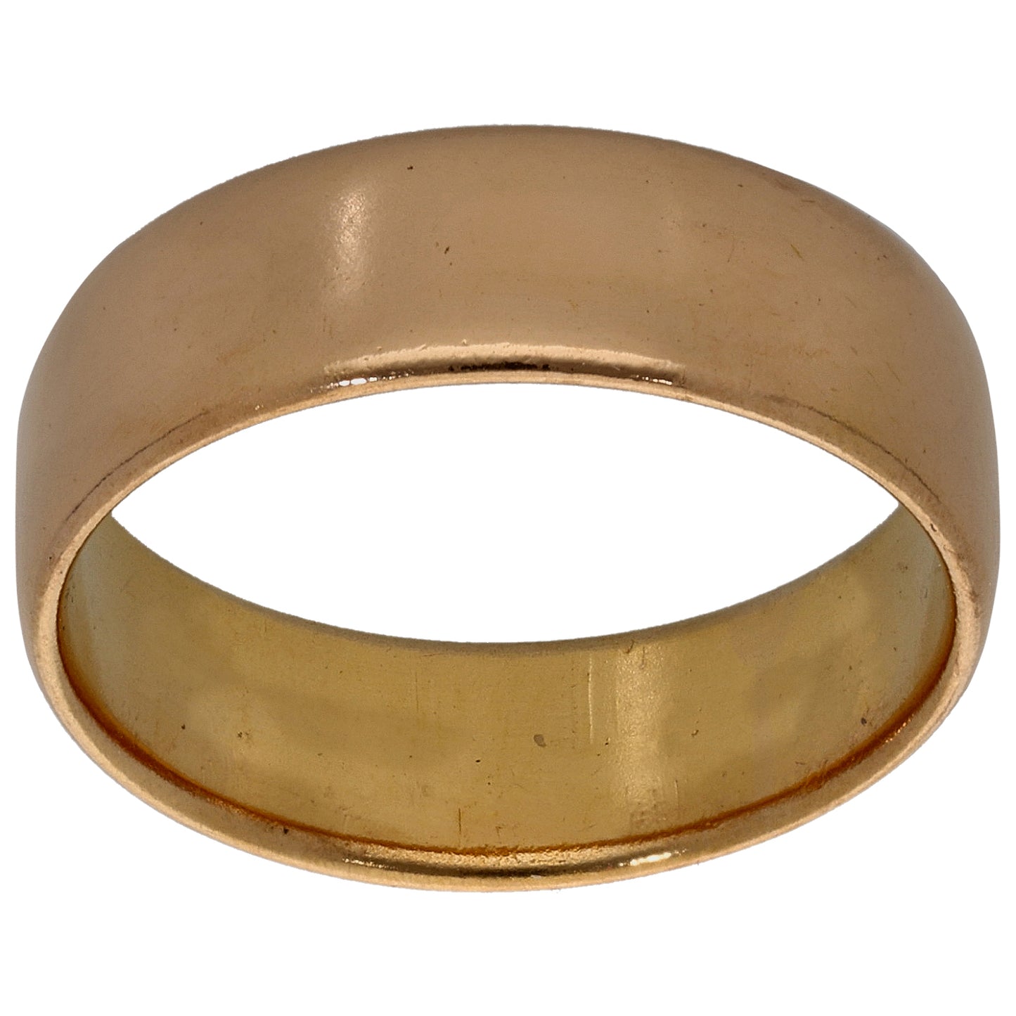 22ct Gold Plain Wedding Ring Size R