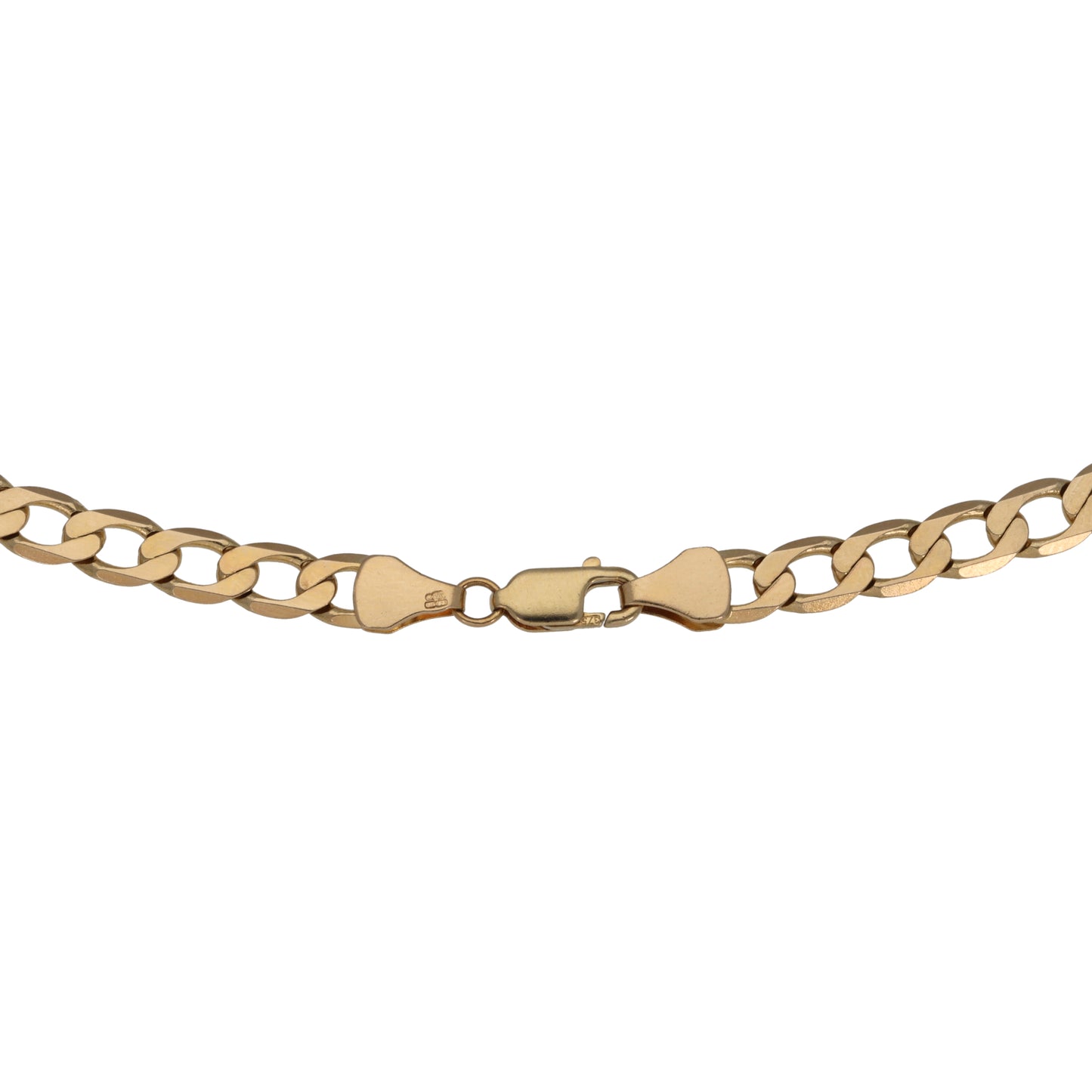 9ct Gold Curb Chain 20"