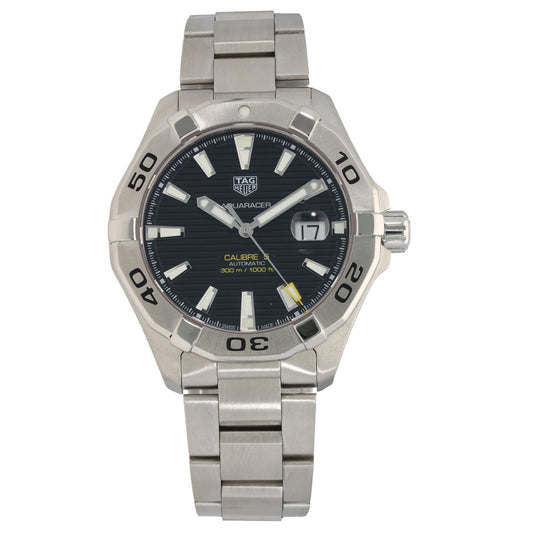 Tag Heuer Aquaracer WAY2010 43mm Stainless Steel Watch