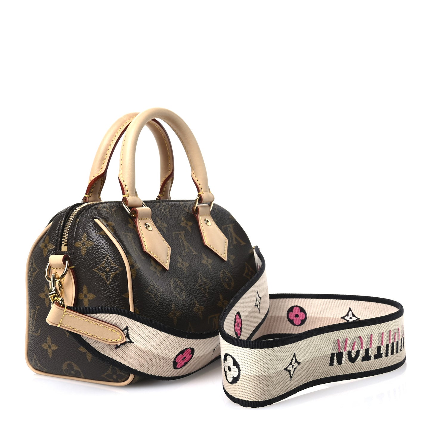 Louis Vuitton Speedy Bandoulière 20 Monogram Coated Canvas Bag - Brown