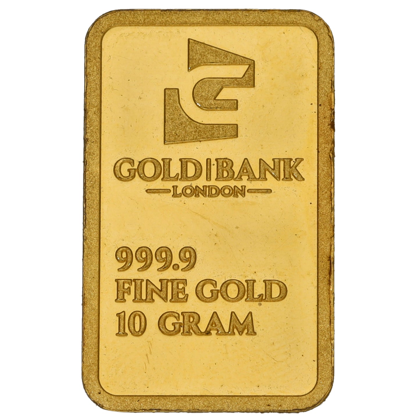 24ct 10g Gold Bar