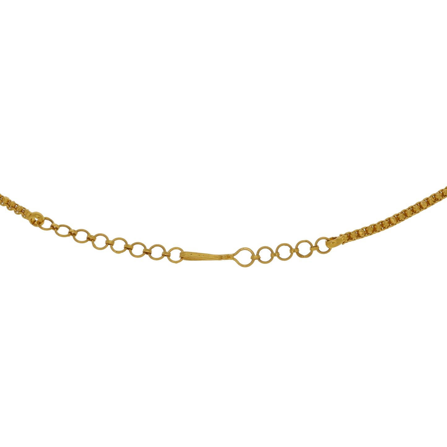 22ct Gold Fancy Necklace 16"