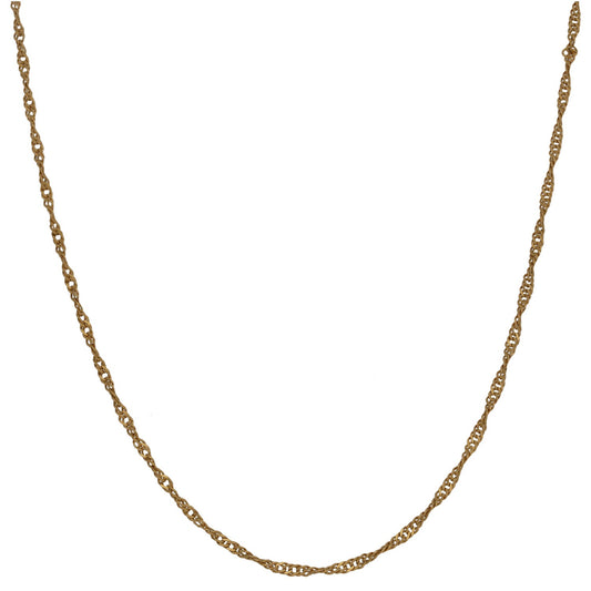 22ct Gold Fancy Necklace 18"