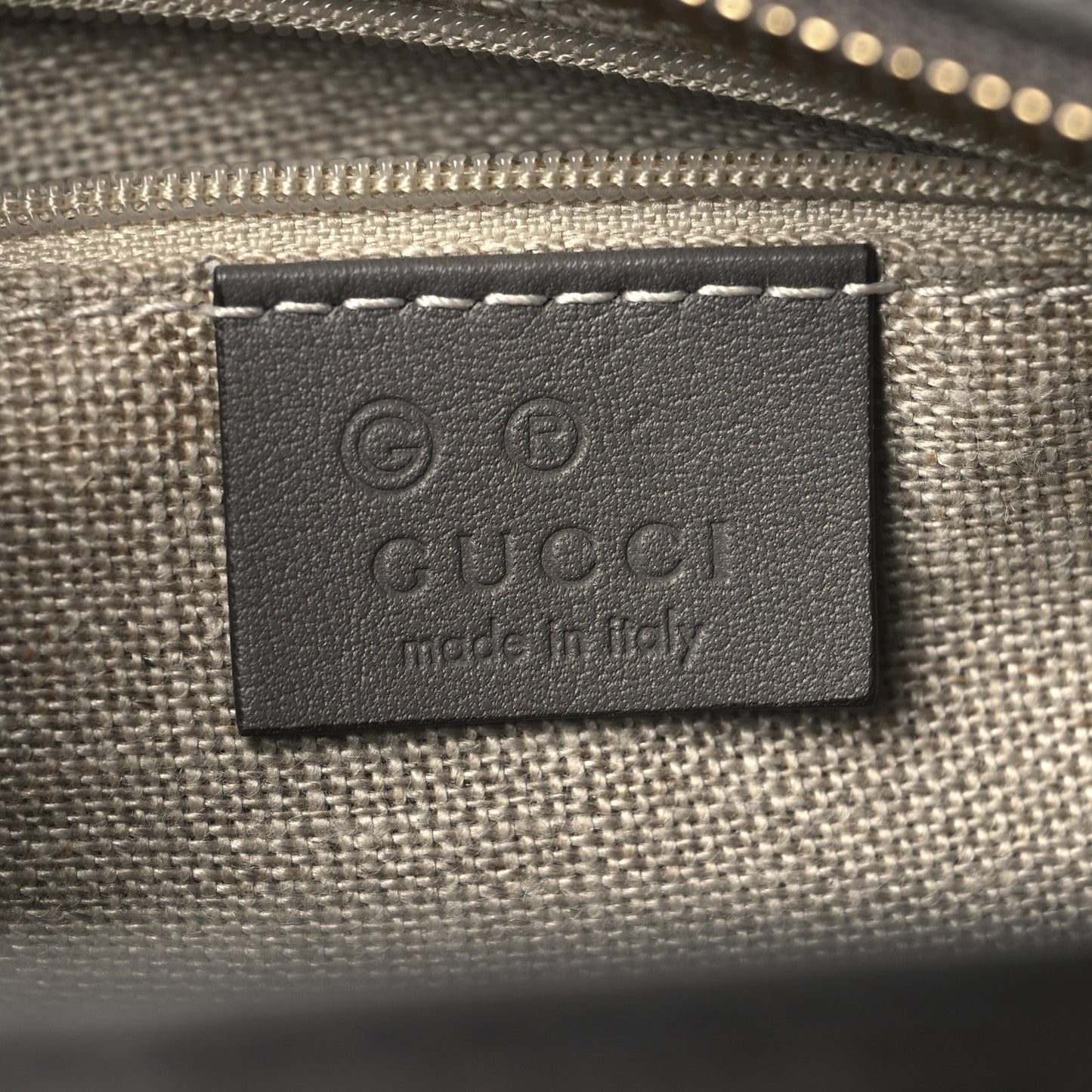 Gucci Microguccissima Small Bree Tote Leather Bag - Graphite