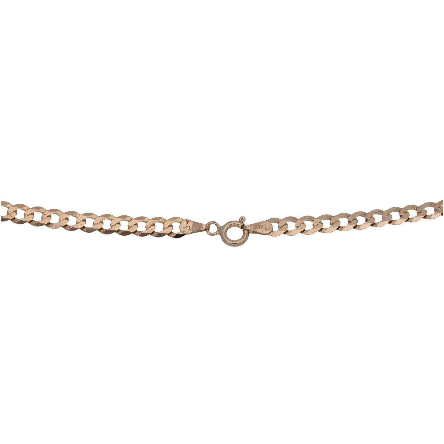 9ct Gold Curb Chain 20"