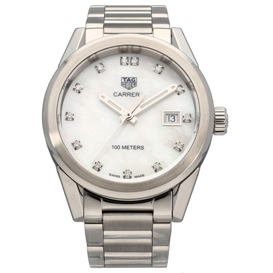 Tag Heuer Carrera WBG1312 36mm Stainless Steel Watch
