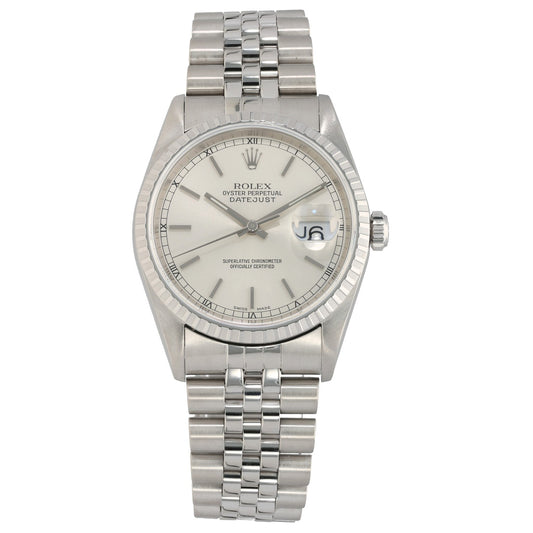 Rolex Datejust 16220 36mm Stainless Steel Watch