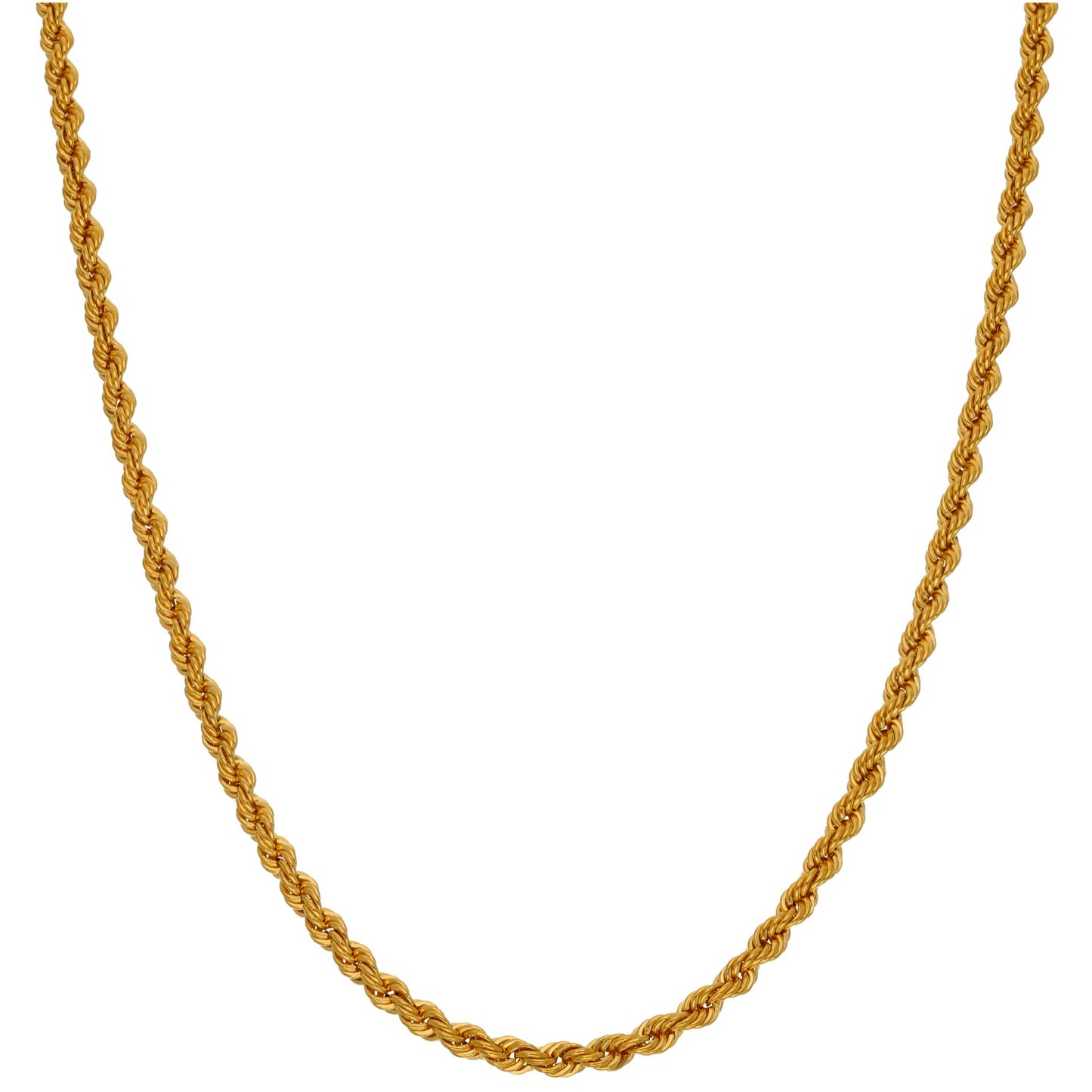 22ct Gold Rope Chain 16"