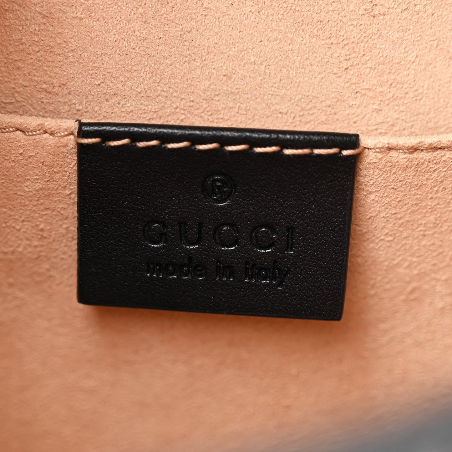 Gucci Signature Padlock Backpack Guccissima Leather Bag - Black