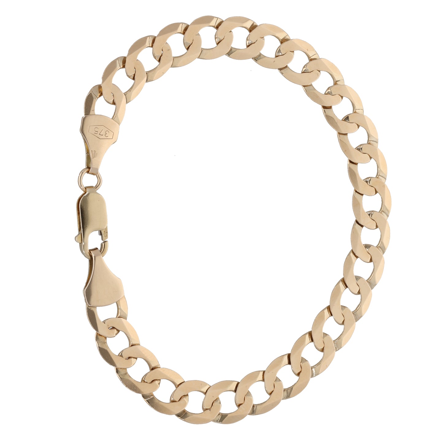 9ct Gold Curb Bracelet