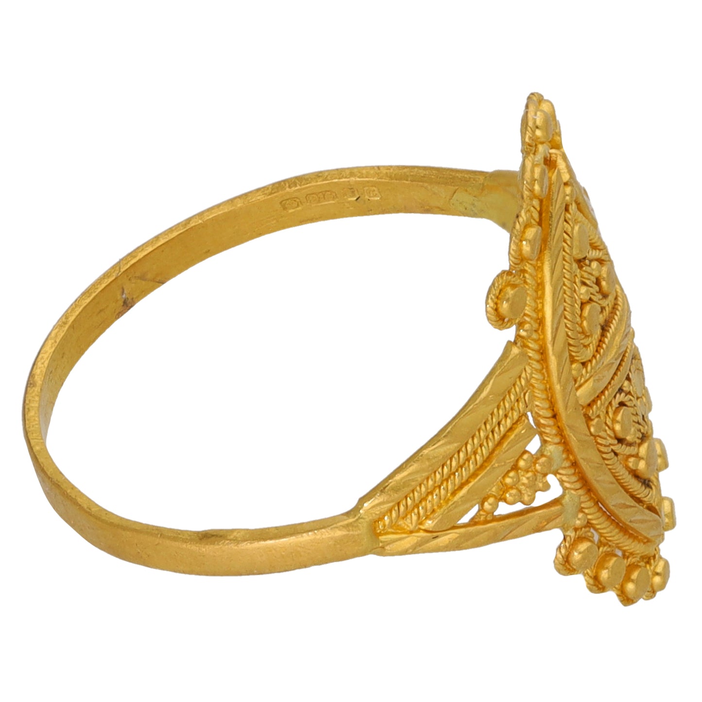 22ct Gold Alternative Ring Size L