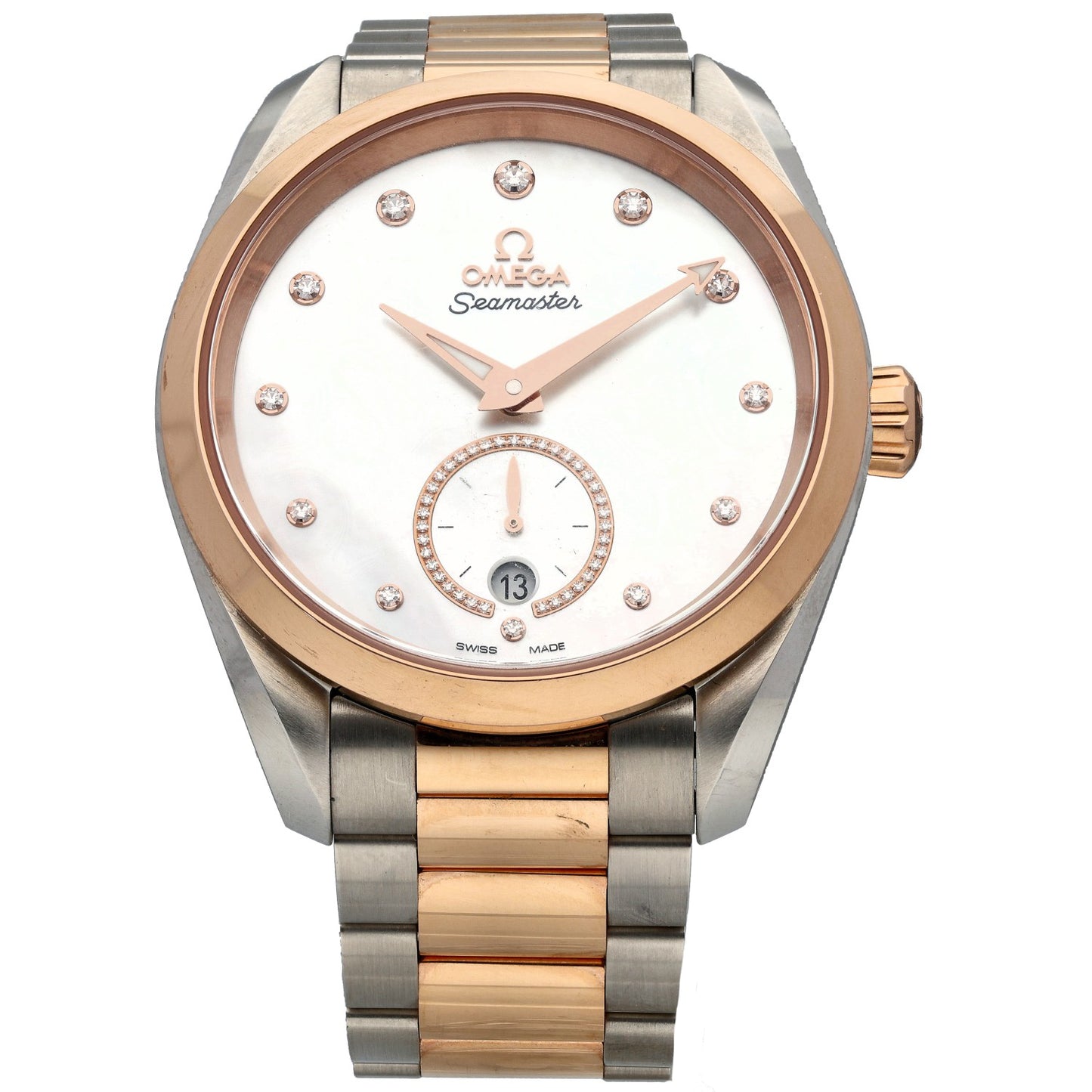 Omega Seamaster Aqua Terra 220.20.38.20.55.002 38mm Bi-Colour Watch