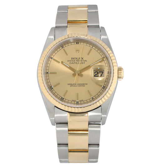 Rolex Datejust 16233 36mm Bi-Colour Watch