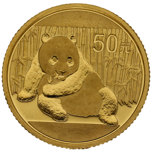 24ct Gold Chinese Panda 3g Coin 2015