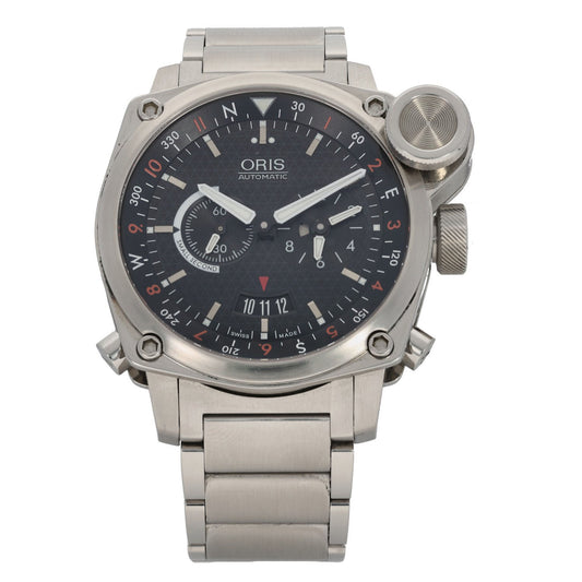 Oris BC4 Flight Timer 7615 43mm Stainless Steel Watch