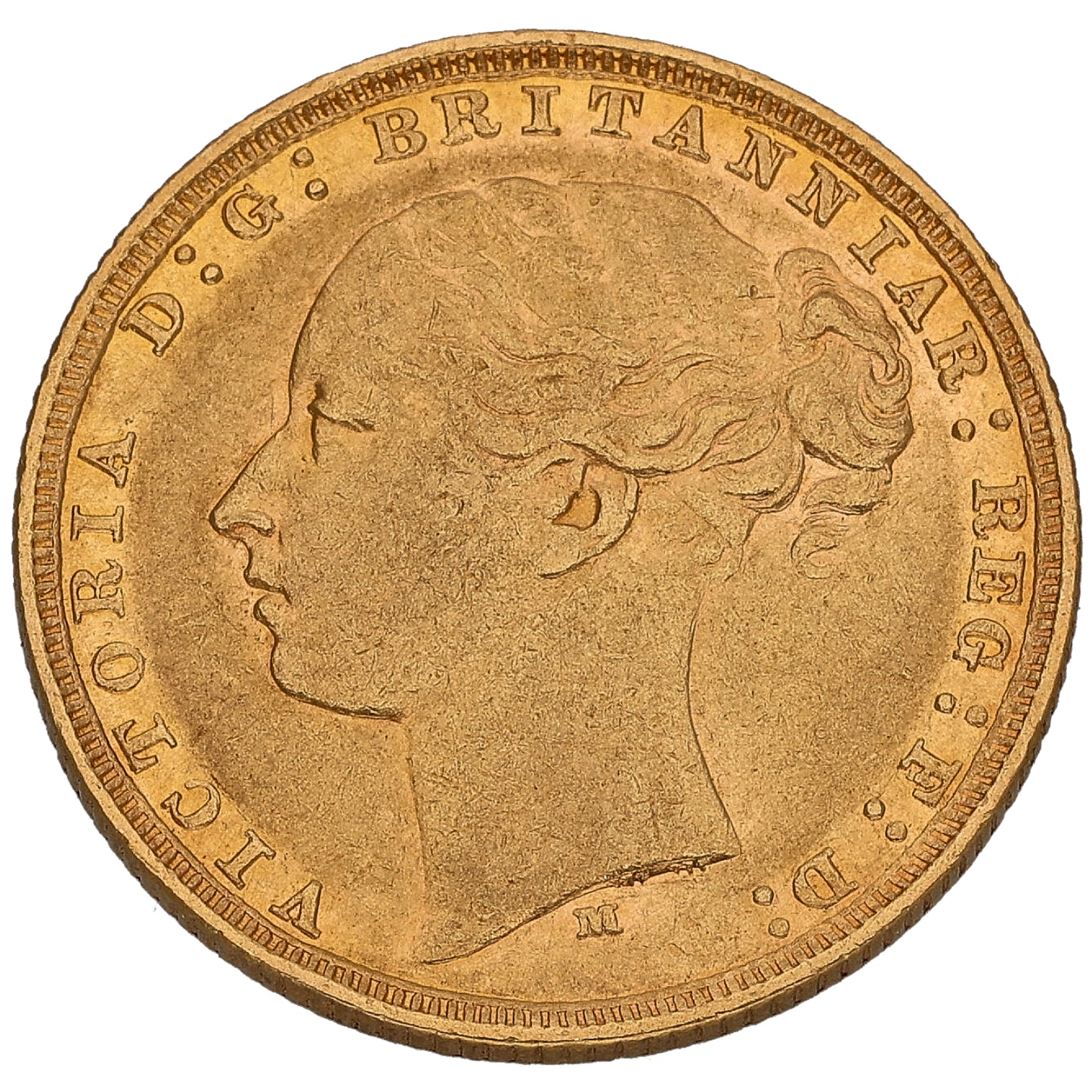 22ct Gold Queen Victoria Full Sovereign Coin 1880