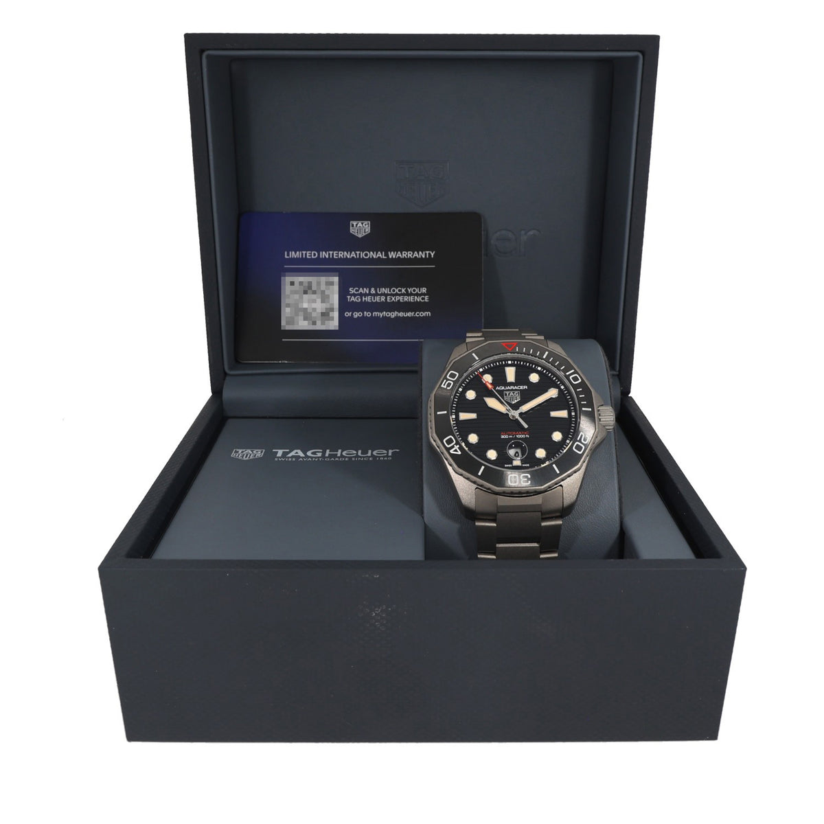 Tag Heuer Aquaracer WBP208D 43mm Titanium Watch
