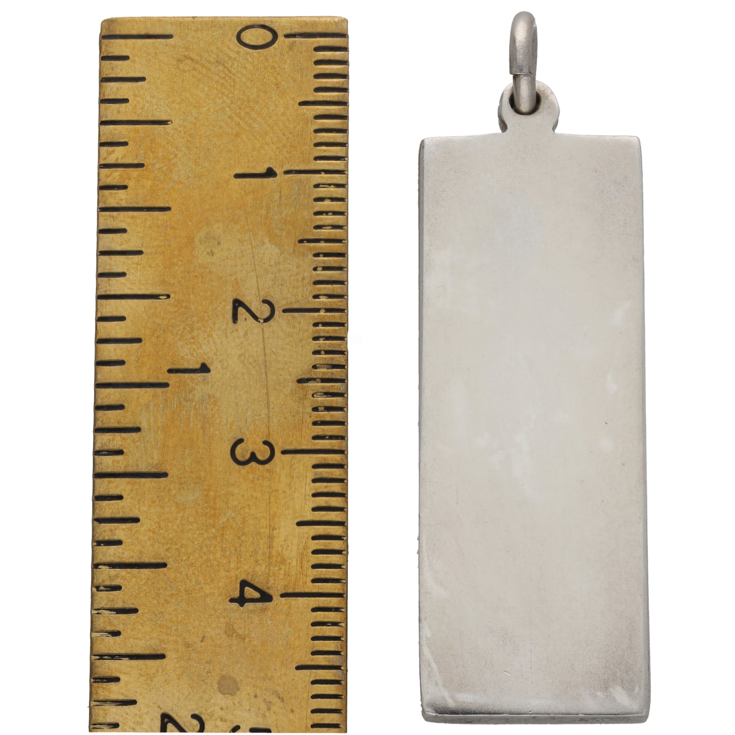 Sterling Silver Ingot Pendant