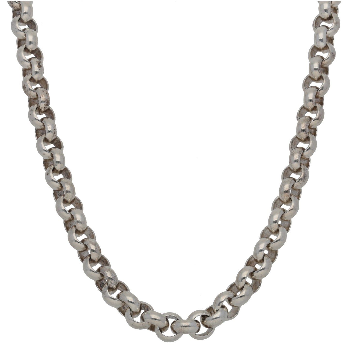 Sterling Silver Belcher Chain 20"