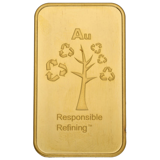 24ct 1 OZ Gold Bar