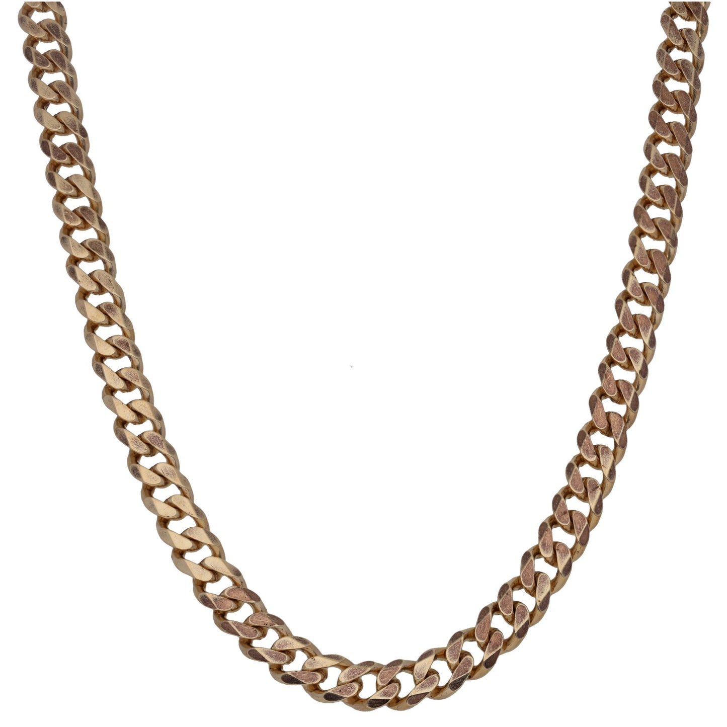 9ct Gold Curb Chain 20"