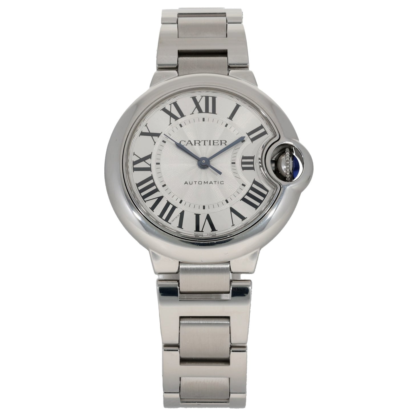Cartier Ballon Bleu W6920071 33mm Stainless Steel Watch