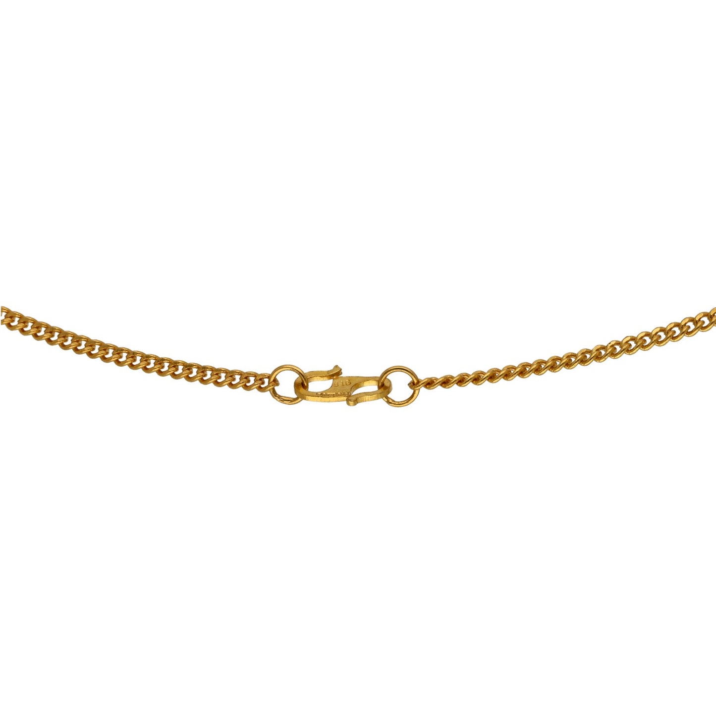 22ct Gold Fancy Necklace 16"