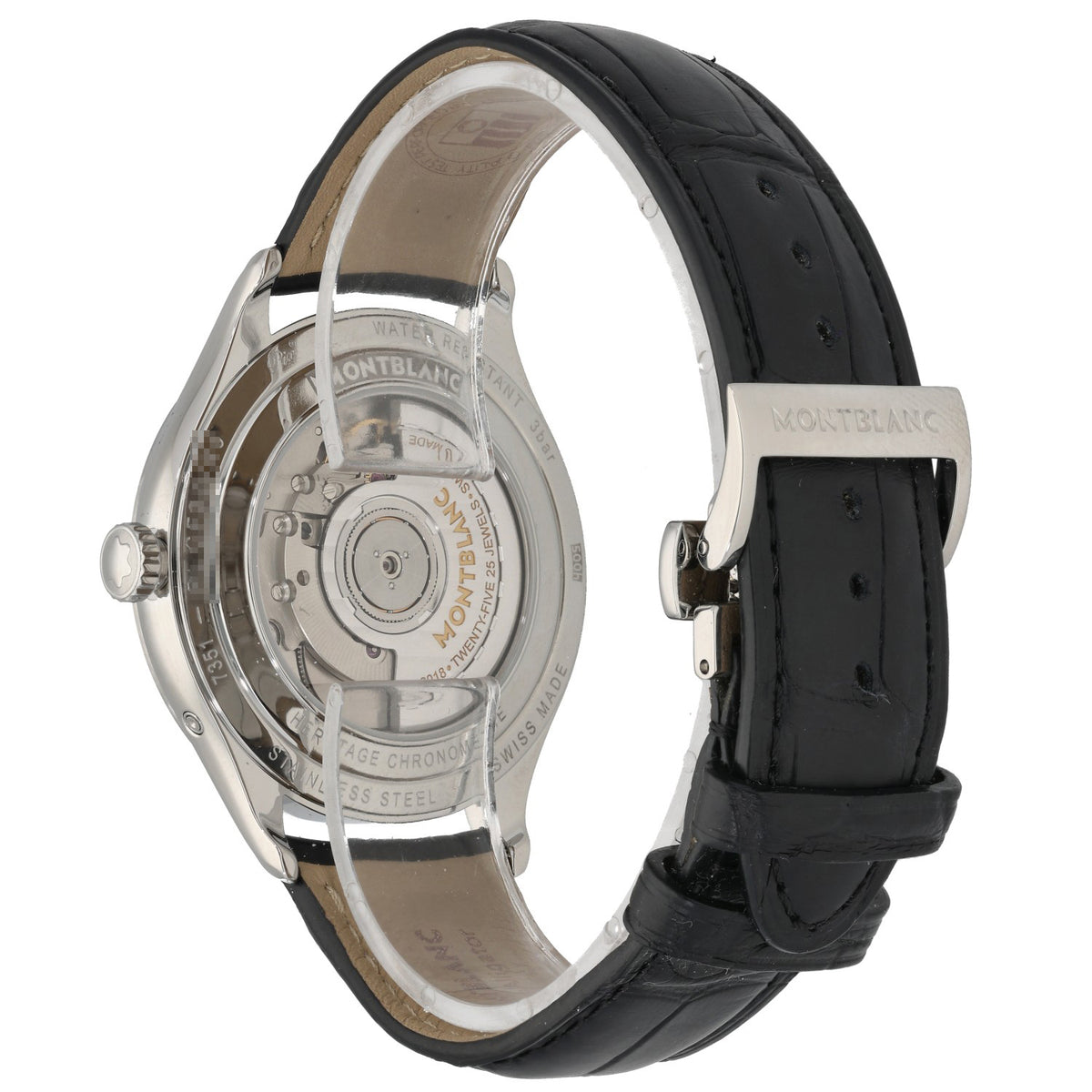 Montblanc Hertiage Chronometrie 7351 40mm Stainless Steel Watch
