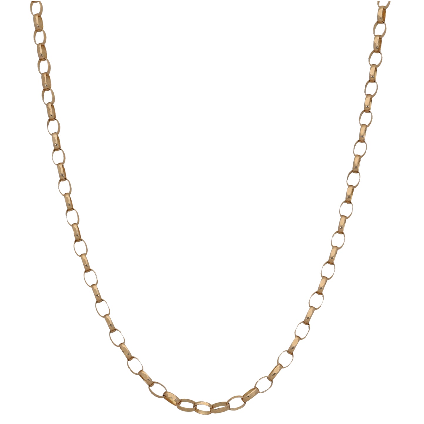 9ct Gold Belcher Chain 24"