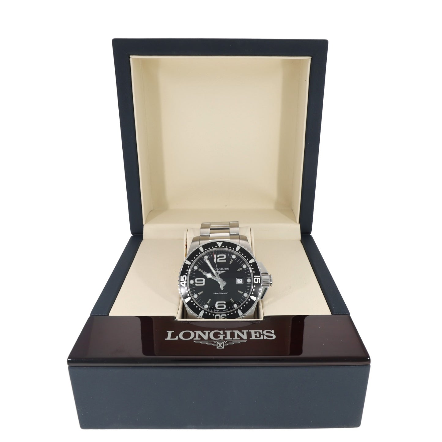 Longines Hydro Conquest L3.840.4 44mm Stainless Steel Watch