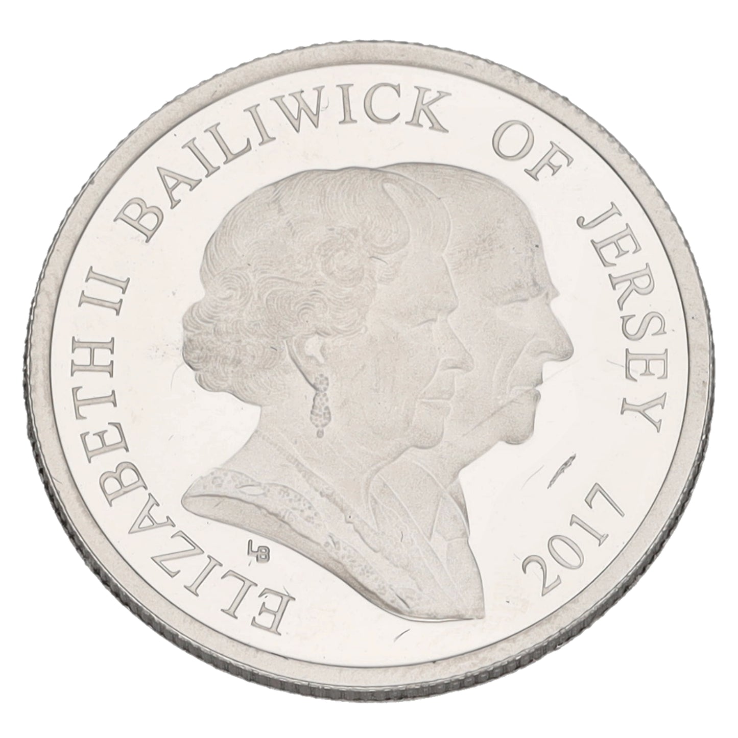 Platinum Wedding Anniversary One Pound Coin 2017