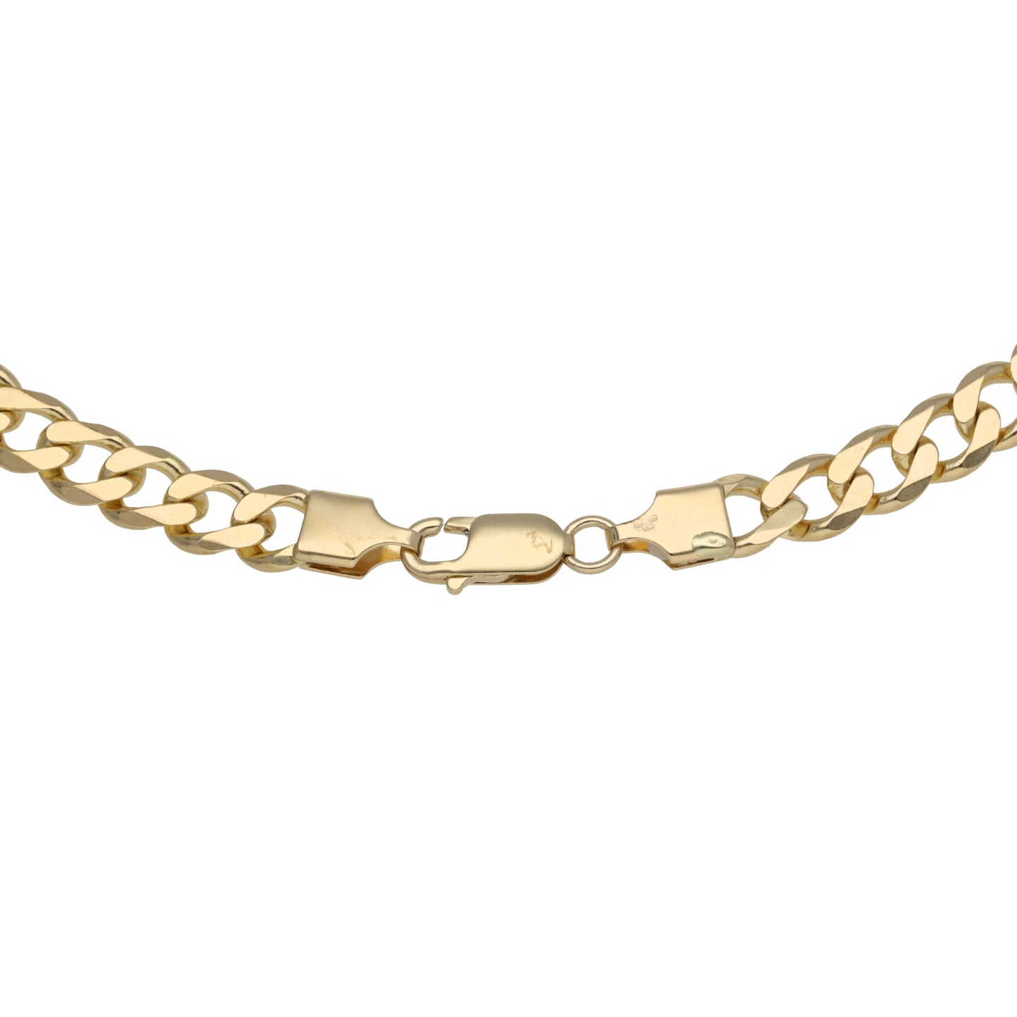 9ct Gold Curb Chain 20"