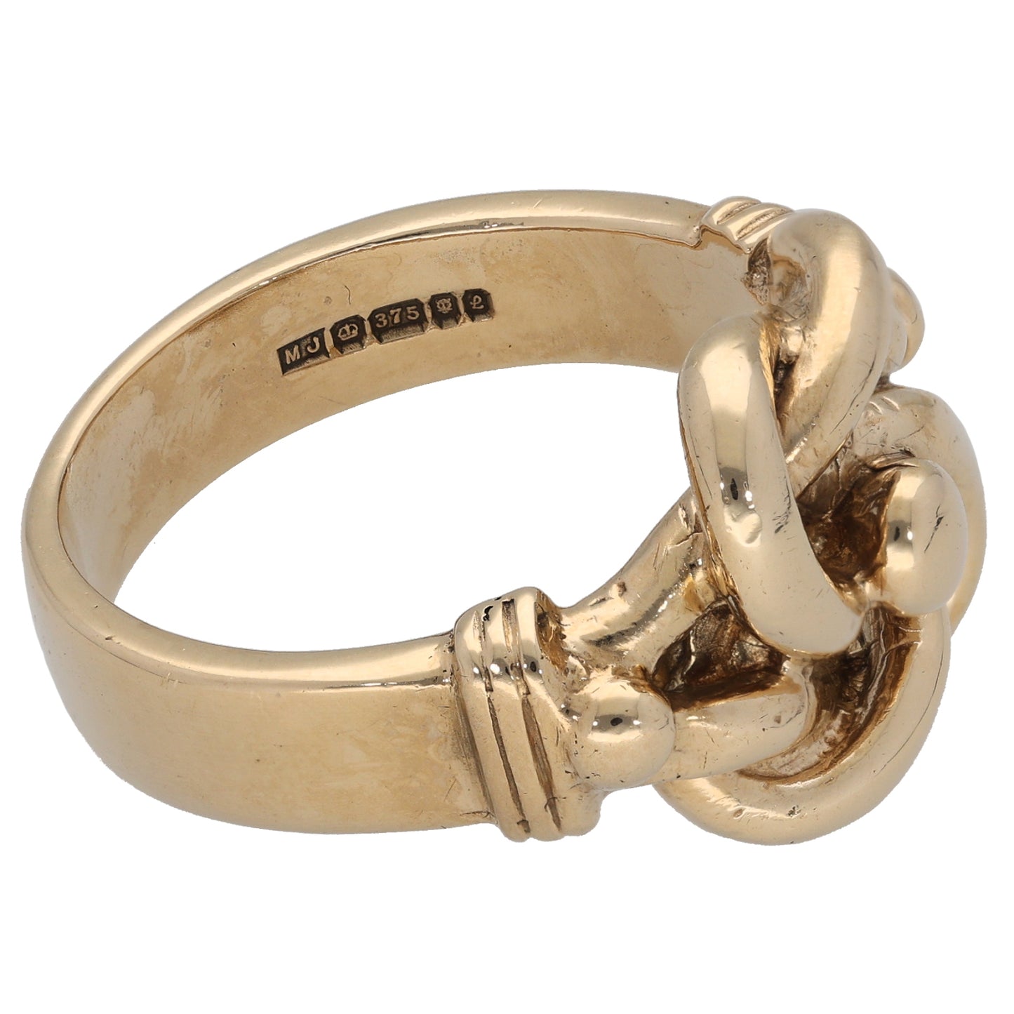 9ct Gold Knot Ring Size Z