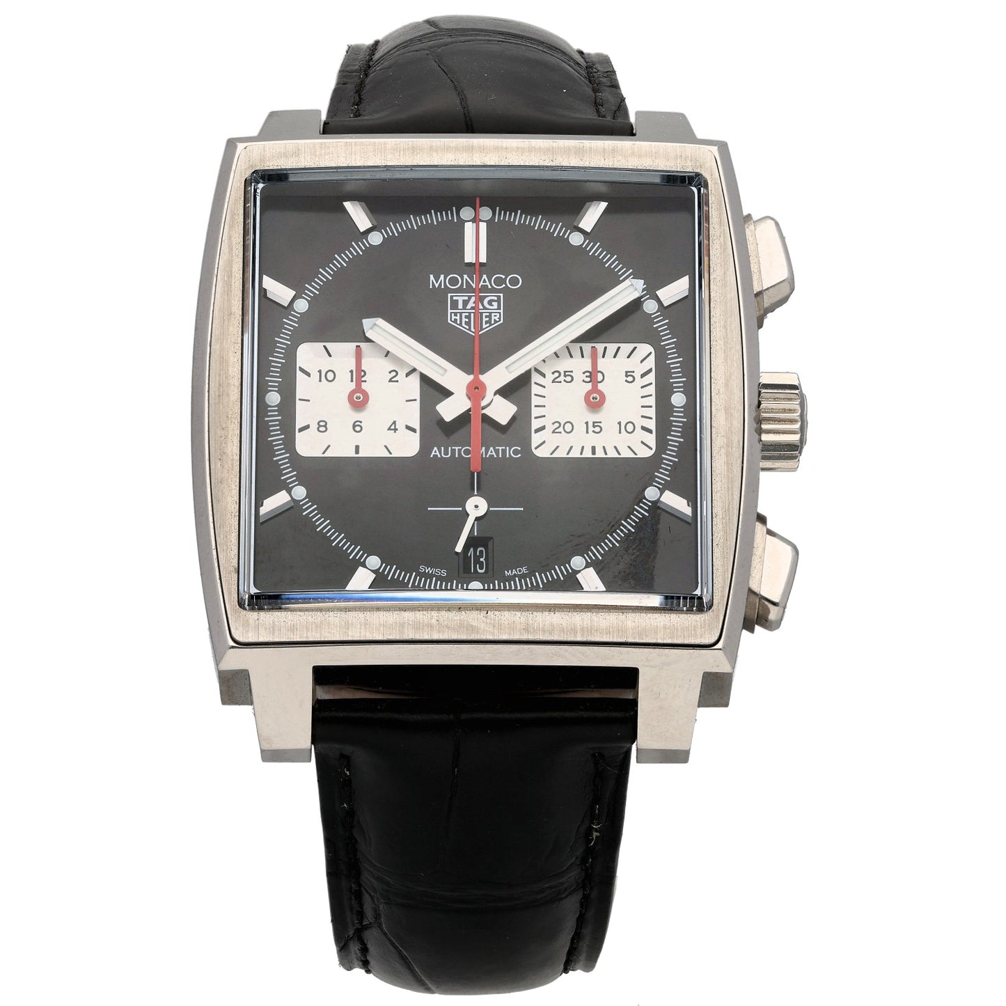 Tag Heuer Monaco CBL2113 39mm Stainless Steel Watch