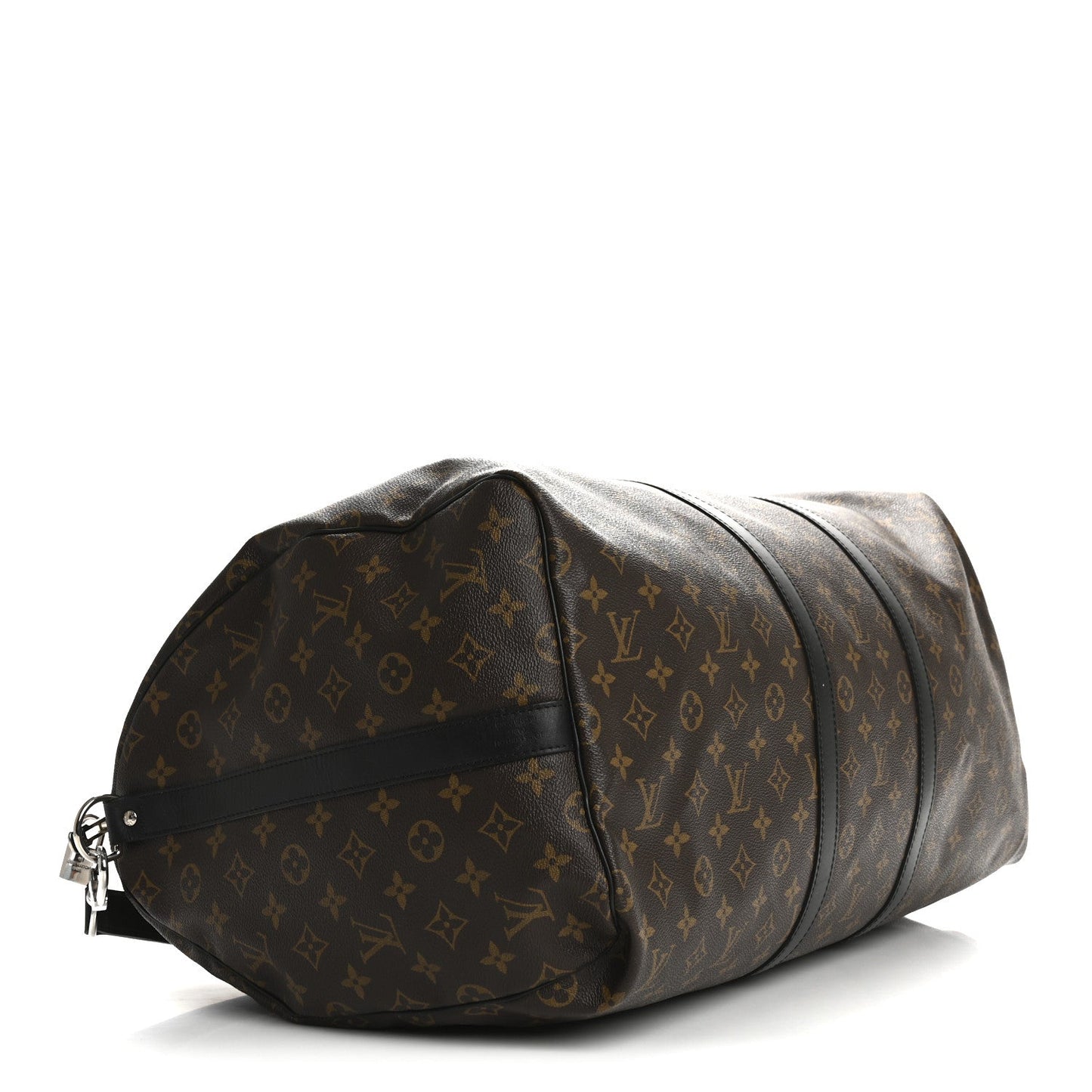 Louis Vuitton Keepall Bandoulière Monogram Macassar Coated Canvas Bag - Brown