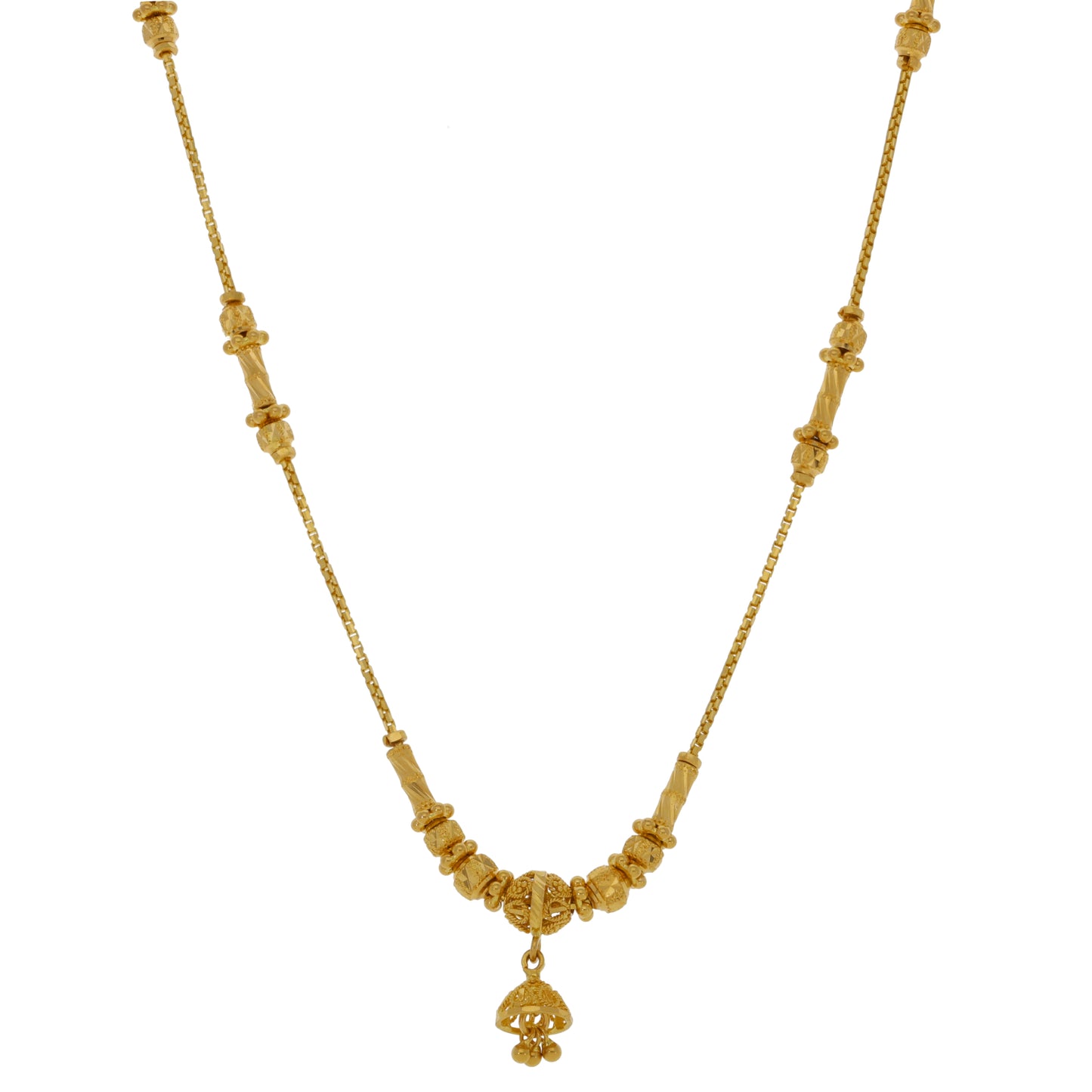 22ct Gold Fancy Necklace 16"