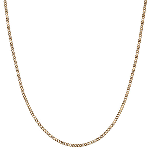9ct Gold Curb Chain 20"