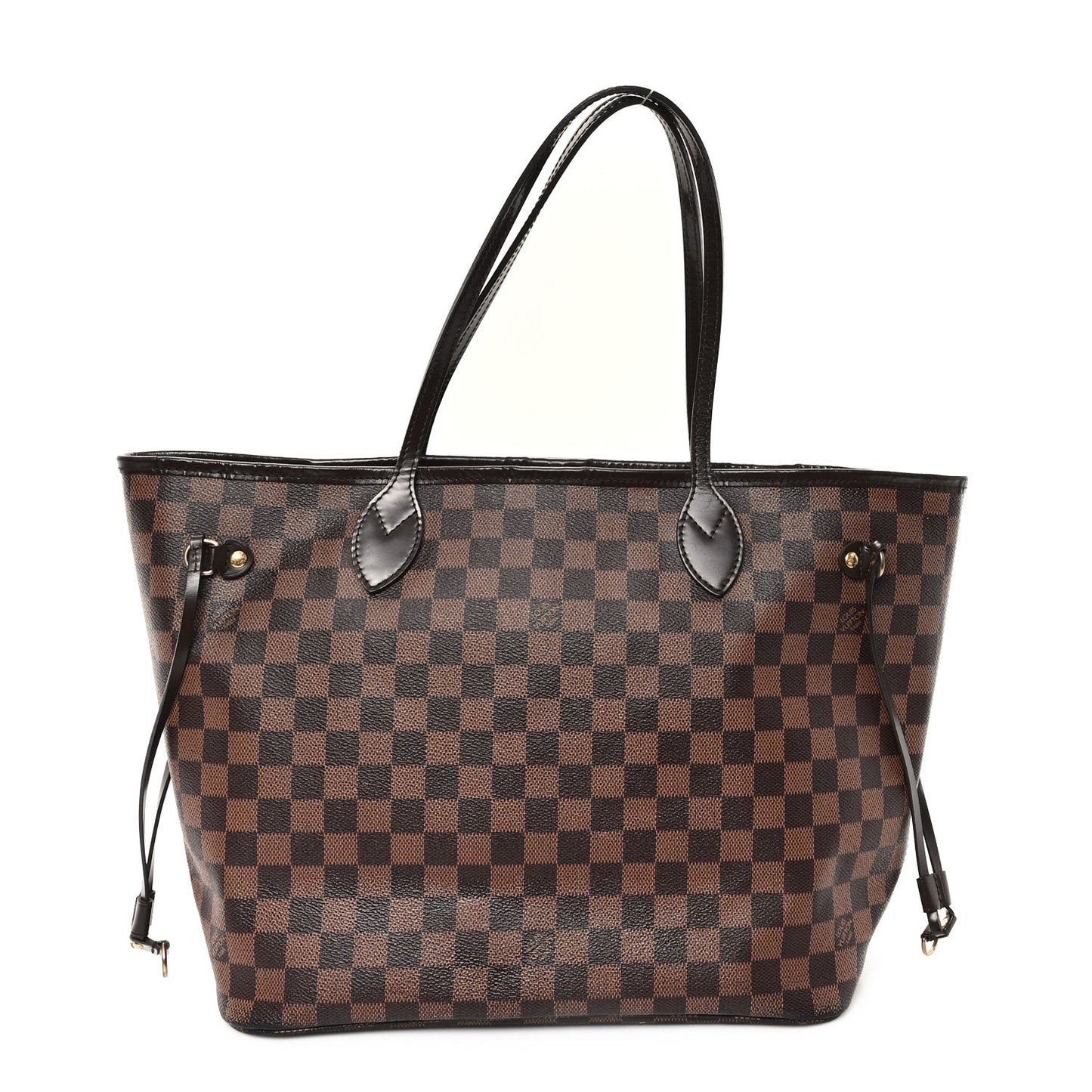 Louis Vuitton Neverfull MM Damier Ebene Coated Canvas Bag - Brown