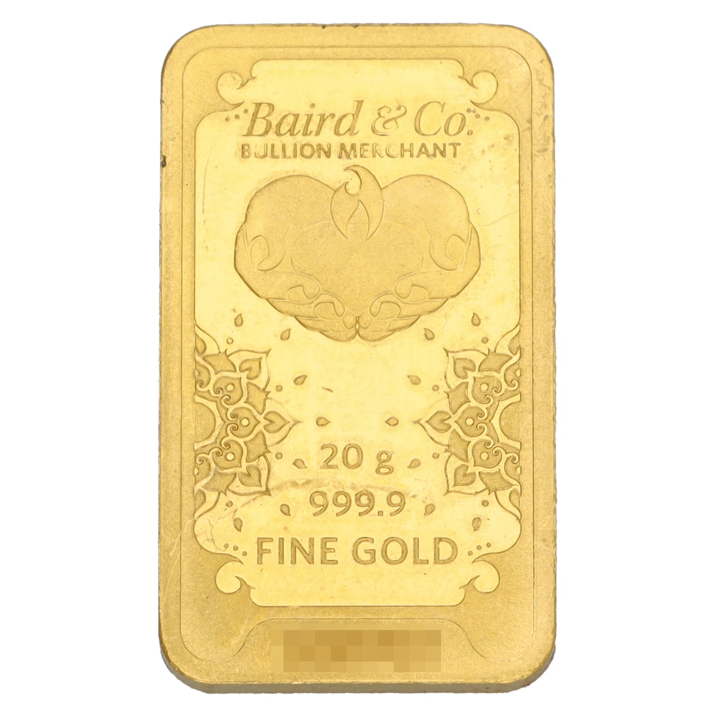 24ct 20g Gold Bar