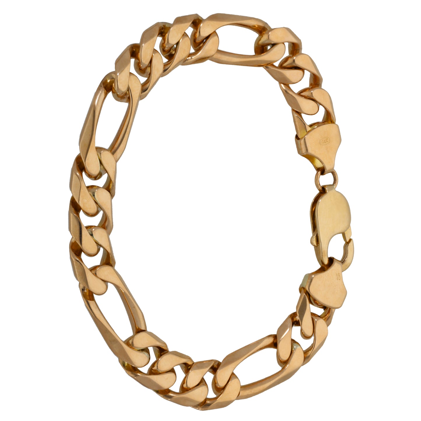 9ct Gold Figaro Bracelet