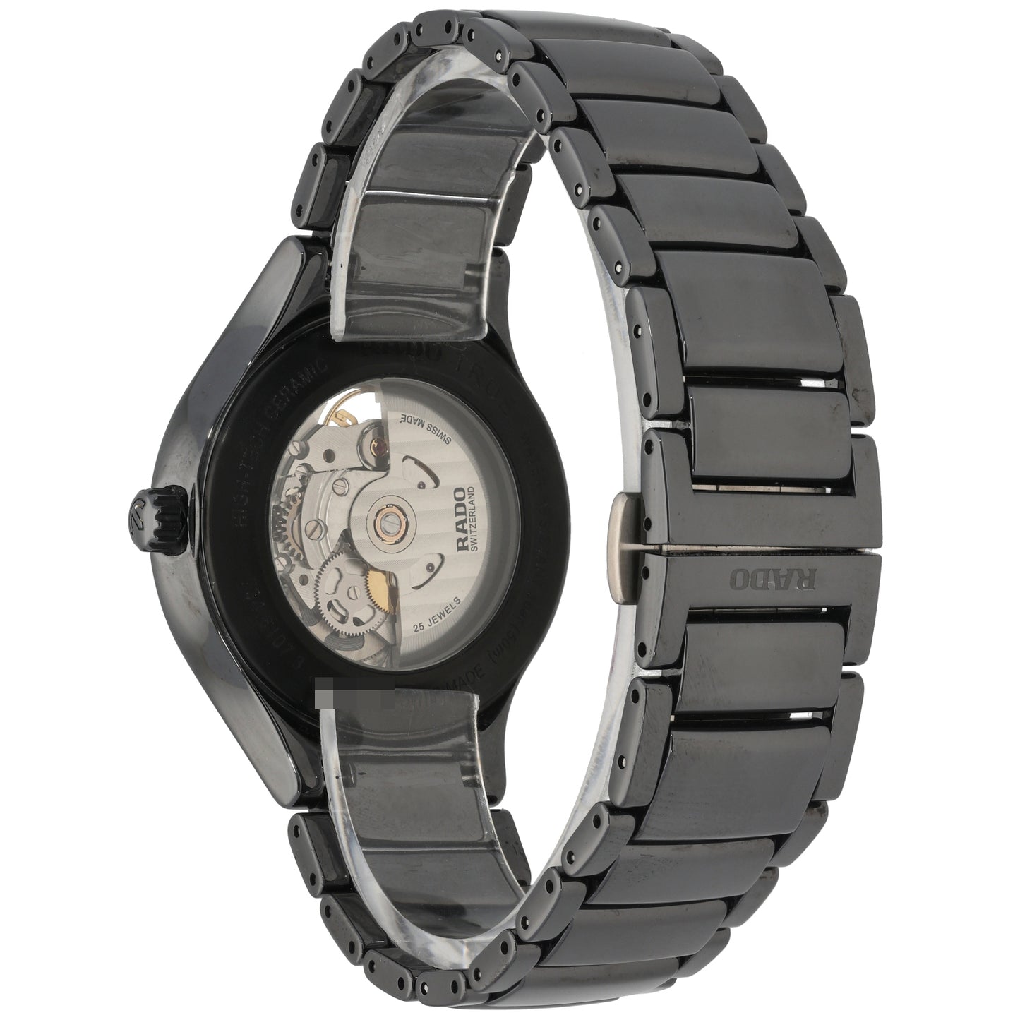 Rado True 734.6107.3 40mm Ceramic Watch